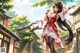 Hentai - Crimson Silks Dancing in the Twilight Breeze Set.2 20250103 Part 2